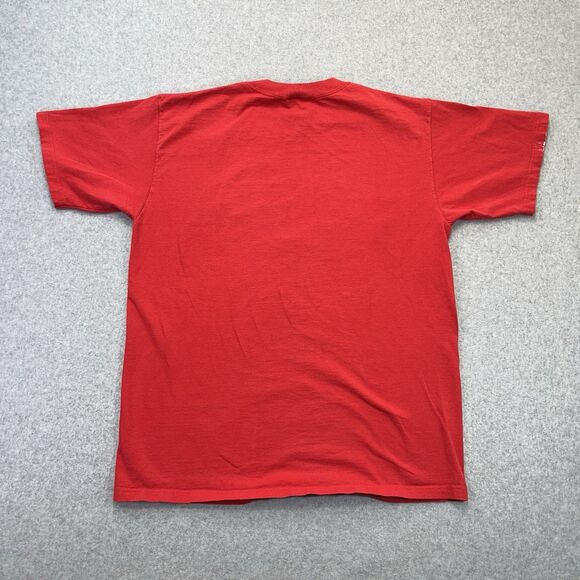 VTG St. Louis Cardinals T-Shirt Mens Large L Red MLB Russell USA Made Dated RARE - Picture 5 of 10